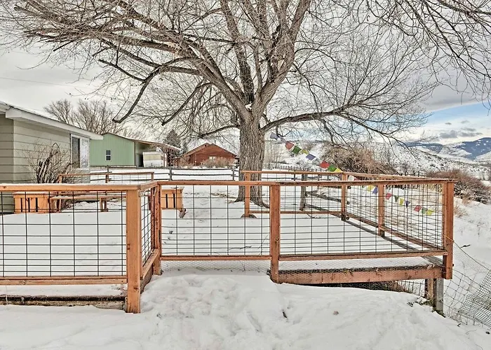 Tranquil Mountain With Hot Tub And Creek Views Near Trails In Lander, Wyoming Casa vacanze *